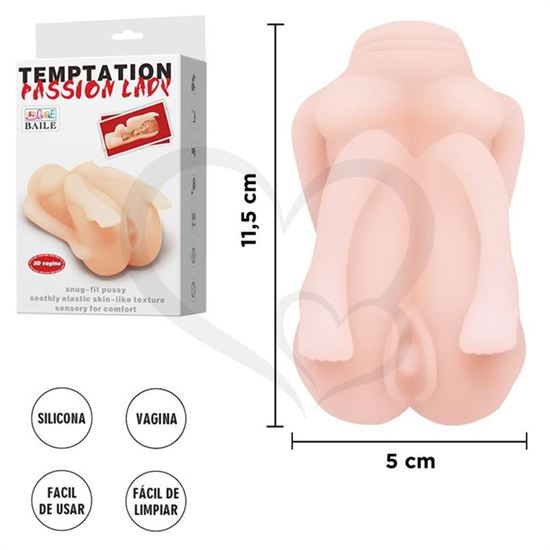 Masturbador masculino de TPR Material con funcion de apretar y encoger